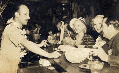 Apparently, the Polynesian / Tiki theme was popular during the 40s and 50s. Not too far from Burbank is a restaurant called Damon's, also with the same flavor decor inside. Are there any restaurants or bars in your area that are somewhat Polynesian themed?