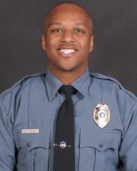 Police Officer Antwan Toney was shot and killed as he and another officer investigated reports of a suspicious vehicle near the intersection of Bethany Church Road and Shiloh Road at approximately 3:00 pm, on October 20, 2018. As the officers approached the vehicle at least one person inside opened fire, shooting through the vehicle's windows. Officer Toney was struck as he and the other officer returned fire. The vehicle crashed a short distance away and its four occupants fled on foot. Are you familiar with this story?