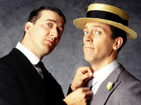 Most of America was introduced to Fry when PBS aired an overseas comedy from the early 90's called Jeeves & Wooster, also starring Hugh Laurie, who later found greater success as Dr. House on the TV show 