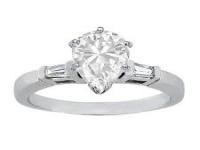 Would you want a pear shaped diamond?