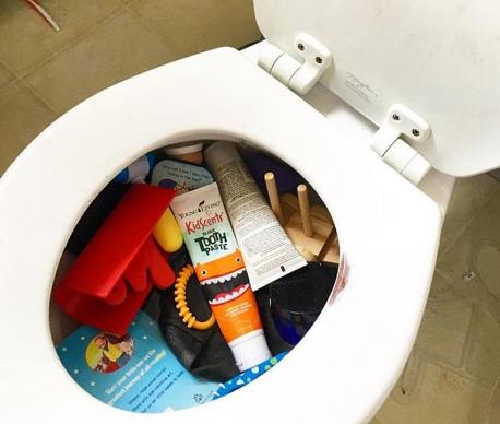 What would you do if you dropped your tooth brush in the toilet?