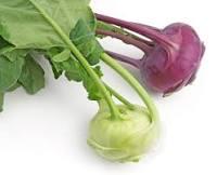 Have you ever eaten Kohlrabi? It is also called a German turnip.