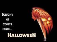 Said to be the original Halloween movie Halloween came out in 1978. Made so cheaply they bought the cheapest mask they could find which was a star trek William Shatner mask. All they had to do was paint it white. Have you ever watched a Halloween movie?