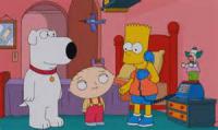 Out of respect I'm not going to include the joke, but feel free to Google it if you want. Bart was showing Stewie how he prank calls Moe. Bart called and did his gag and hung up than Stewie tried and went a little too far. While a lot of people are upset some are just saying that this is family guy. Do you agree?