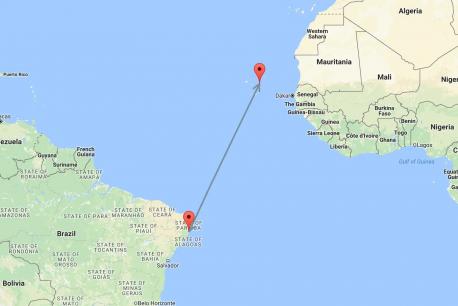 f you've hopped over to Cape Verde, why not continue over to Recife Brazil? It's only a short four hours away. In the early years of transatlantic flights, fuel and distance posed a problem to flight paths. Airlines flew through Recife across to Africa and then up to Europe, to minimize the distance between refuelling points. There is still enough of a cultural link to support direct passenger flights. Recife is renowned for its beach party life and its Carnaval celebration in nearby Olinda. Would you add this one to your bucket list?