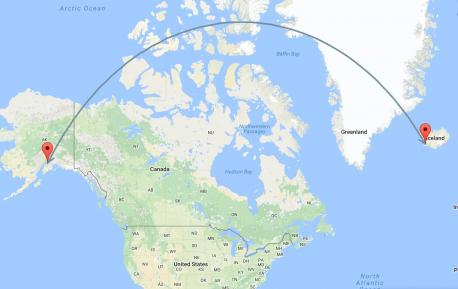 Some people take flights to destination to 