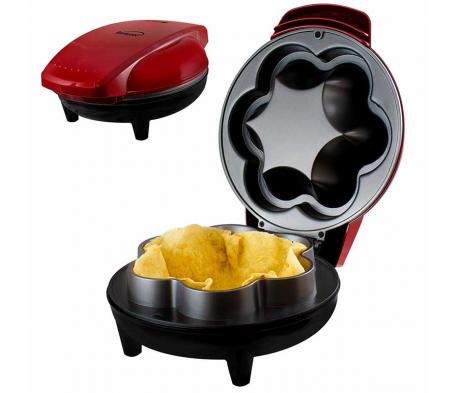 For people who like to use the tortilla shell for taco salad. The tortilla bowls can be purchased ready to use (more expensive and may not be as fresh as you would like). However, there is the Taco bowl baker (for sale at many retailers) using to make fresh Taco bowl right before you put the dish together. I got one on sale for $21 plus tax on Amazon a few months ago and what a great kitchen gadget to have for this healthy dish. I'm sure we'll have many good uses of it since my family love Taco salad. Would you purchase a kitchen appliance that can only be used to make one dish?