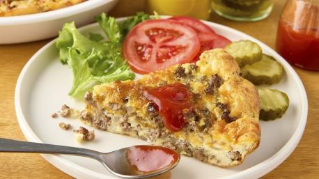 My family love any type of pies: sweet or savory. I found the recipe for cheeseburger pie which is so easy to make and it has become an item for our dinner menu. Do you like any kind of pies, either sweet or savory?