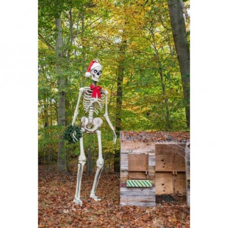 I've grown accustomed to seeing the 12-ft (about 3.7 meter) skeletons some people display for Halloween. It is more surprising to view them throughout the year. Your thoughts? Please choose all that apply.