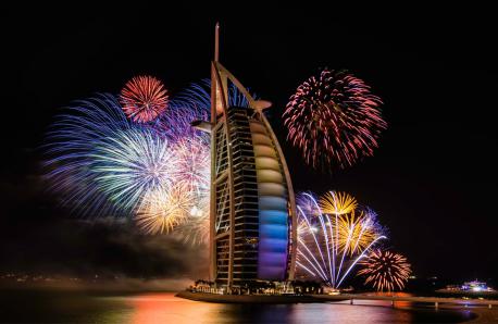 They had about 500,000 fireworks go off making it one of the largest displays of fireworks in approximately 6 minutes, did you watch it live on tv?