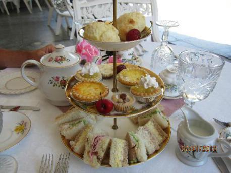 We made reservations to have tea on the terrace, is that something you would enjoy doing?