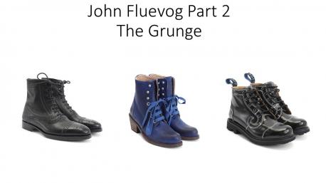 In the 1990's John Fluevog also played a huge part in the grunge scene with his trademark boots. Did you know this?