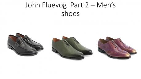 I think the men's shoes are very trendy and look great, would you agree?