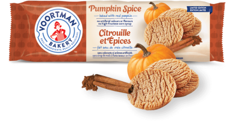 Recently I have discovered their seasonal Pumpkin Spice Wafer cookies and they are absolutely fabulous, does this sound appetizing to you? (Image from: Voortman.com)