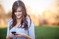 Do you think it's rude to text someone thank you?