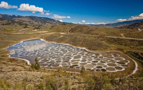 Have you visited Spotted Lake British Columbia?