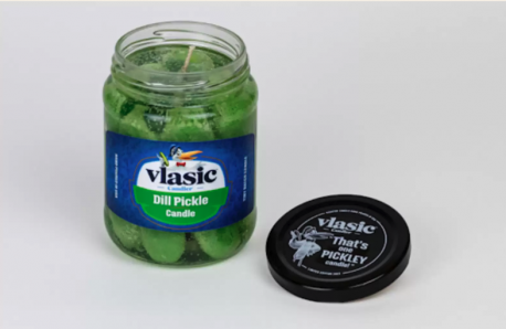 Would you buy a pickle candle?
