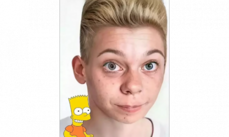 Despite a few digital errors in Bart Simpson's eyes, he appeared just like any other pre-teen boy. Do you think this is a good image?