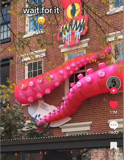 An outdoor Halloween decoration recently went viral on TikTok, depicting a giant sea creature attacking and about to eat the Titan Sub. On 18 June 2023, Titan, a submersible operated by American tourism and expeditions company OceanGate, imploded during an expedition to view the wreck of Titanic in the North Atlantic Ocean off the coast of Newfoundland, Canada killing all 5 people on board. Do you think this is an inappropriate Halloween decoration?