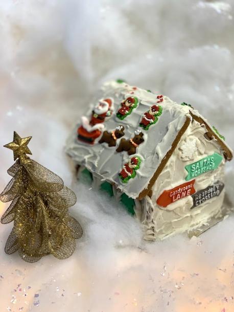 Gingerbread houses originated in Germany during the 16th century. The elaborate cookie-walled houses, decorated with foil in addition to gold leaf, became associated with Christmas traditions. Have you ever made a gingerbread house?