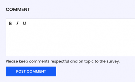 You can now use bold, italics or underlining when commenting on Tellwut! Did you notice this new feature?