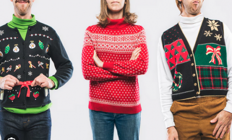 You may notice something a little different at this year's holiday potluck, or in other people's festive photos, or in your favourite influencer's Christmas reels. It's the festive turtleneck, and apparently it's back whether you want it or not. Have you or anyone you known owned one of these types of turtlenecks unironically (as in, you or they liked it, not as a joke)?