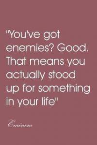 If your enemy was down to his or her last breath, what unusual final blow would you deliver?