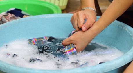 Do you know how to wash your clothes by hand?