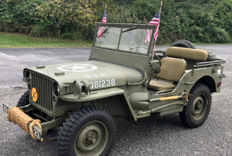 Restoration of a WWII Willys Jeep was a labor of love lasting nearly a decade. Dad drove the Jeep for years. 