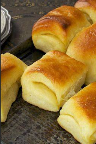 It was from both Mrs. Holmes and Mom's 1950 Betty Crocker Cookbook that I learned to use one basic yeast recipe to craft a variety of shapes- including crescent shaped rolls that did not come from a cardboard tube. Have you ever been served...