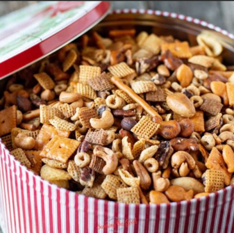 The basic recipe is almost endlessly tweakable. Gran's favored version- called Nuts & Bolts- includes stick pretzels and Cheerios. It's a popular variation even today. Have you ever adapted a recipe to suit your family's preferences?