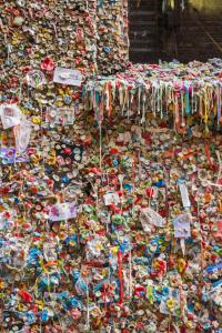 For 20 years, people have been sticking their gum to the walls of an alley by Seattle's Pike Place Market. Known as the 