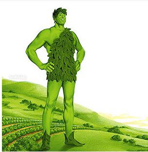 Do you remember TV commercials with the Green Giant walking through the valley?