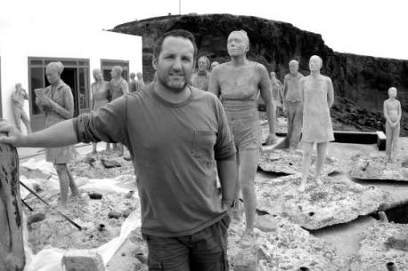 The museum is located 45.9 feet (14 meter) underneath the sea, off the coast of Lanzarote Island in Spain. The project, funded and supported by the government of Lanzarote, will also feature a botanical garden to celebrate the island's relationship with art and nature. The unique installation has unveiled its first set of sculptures by British sculptor Jason deCaires Taylor. Are you familiar with Taylor's sculptures?