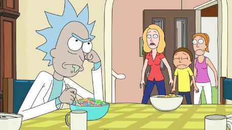 Rick and Morty is an American adult animated science-fiction sitcom created for Cartoon Network's late-night programming block Adult Swim. The series follows the misadventures of cynical mad scientist Rick Sanchez and his fretful, easily influenced grandson Morty Smith, who split their time between domestic life and interdimensional adventures. Have you ever watched this television show?