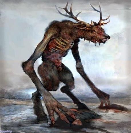 Minnesota: The Wendigo - The wendigo is a creature of Native American folklore that is thought to be the result of cannibalism. A person will turn into a wendigo, a fang-bearing creature that is tall, skeletal, and hairy, if they resort to eating another human being. Will you fall prey to the glowing eyes and snake-like tongue of the wendigo? Are you familiar with this legend?