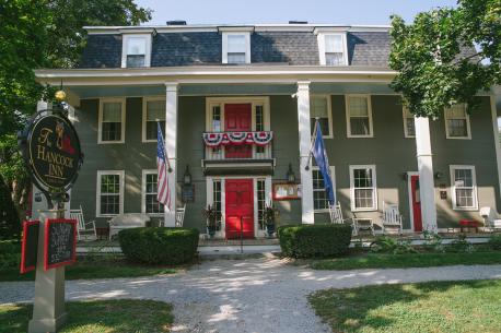 NEW HAMPSHIRE: The Hancock Inn, Hancock - The Hancock Inn is a bed and breakfast with classic New England charm. The historic inn has been open since 1789. The inn's restaurant, The Fox Tavern, serves classic dishes with a gourmet twist, like slow-cooked grits with mussels. Have you ever dined at this restaurant?