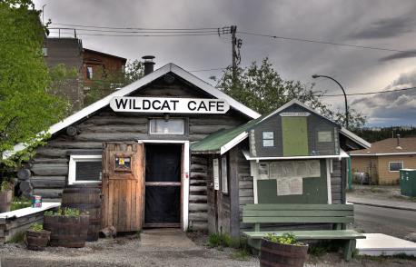 Northwest Territories - The Wildcat Cafe - First opened in 1937 by owners Willie Wylie and Smokey Stout, it is the oldest restaurant in Yellowknife. The Wildcat Cafe is a vintage log cabin structure in Yellowknife, Northwest Territories, Canada and represents the mining camp style of early Yellowknife. The structure, which houses a summer restaurant, is located in what was then the central business district of the city. The building was saved from demolition in the late 1950s when a small group of Yellowknifers fought to have it protected as a heritage site. The Wildcat Cafe has become a popular local haunt that serves delicious burgers and steaks along with a slice of history. Have you ever dined at this restaurant?