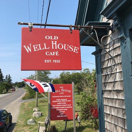 New Brunswick - Old Well House Cafe - This shingled cottage from 1832 is a local meeting place. Get comfy on a couch, perch at a wooden table or relax outside at a picnic table. Order excellent coffees, homemade soups, grilled wraps and some of the best baking you'll find. Have you ever dined at this restaurant?