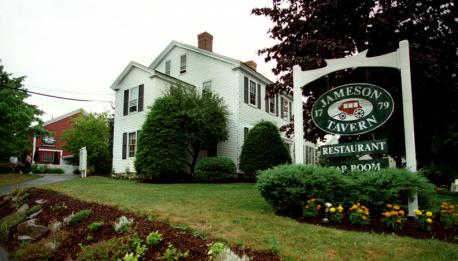 Maine, Freeport - Jameson Tavern - As one of the oldest operating taverns in Maine, Freeport's Jameson Tavern is steeped in history. It's even known as the 