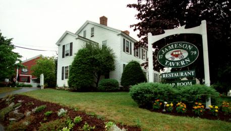 Maine, Freeport - Jameson Tavern - As one of the oldest operating taverns in Maine, Freeport's Jameson Tavern is steeped in history. It's even known as the