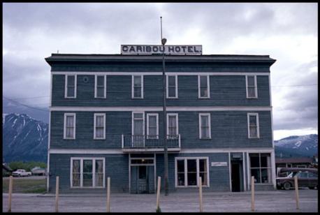 Yukon, Carcross - Caribou Hotel Bar - When you step in here you are entering one of the oldest saloons that dates back to the Klondike Gold Rush. It's famous for doors being slammed and floors creaking at all hours of the night. Former owner Bessie Gideon, perhaps the hotel's most famous ghost of them all, has been seen peering out windows. Have you ever dined at this restaurant?