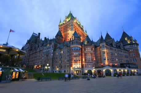 Quebec - Fairmont Le Château Frontenac - Perhaps the most famous hotel in Canada, Chateau Frontenac, is a fixture of the Quebec City skyline. Originally built in 1893, this chateau has gone over several facelifts but remains in operation, featuring over 600 rooms amongst its 18 historic floors. Have you ever stayed at this hotel?