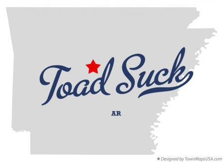 Arkansas: Toad Suck - Have you ever been to this town?
