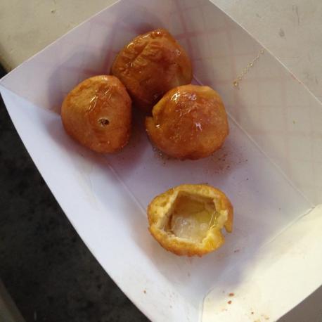 Texas – Deep-Fried Butter - Everyone loves a good ol' snack, right? While most people chow down on chips, popcorn, or cookies, there are others who like to eat something else. In Texas, their snack of choice is very different. That's because they eat deep-fried butter on a regular basis – and that's exactly what you think it is. To make this dish, people coat a stick of butter in breadcrumbs or batter and then throw it in the deep fryer. They are normally either put on sticks or made into little balls, and then everyone just eats deep-fried butter as if it's no big deal and not totally unhealthy. But whatever floats your boat, you guys. Have you ever had this food?