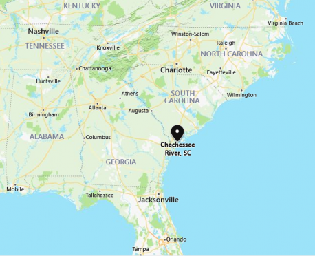 South Carolina: Chechessee River - So many places in South Carolina are frequently mispronounced, that the South Carolina Information Highway (SCIWAY, which is pronounced 