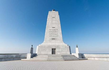Wright Brothers' National Memorial, Kill Devil Hills, North Carolina - You'll find this 60-foot (18m) tribute to the Wright Brothers, the