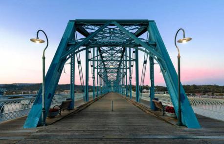 Tennessee: Walnut Street Bridge - This bridge in Chattanooga has a poignant history. Two Black men were mobbed and lynched (in unrelated incidents some 13 years apart) for purported violence against a white woman. The structure serves as a reminder of these abhorrent incidents of racial violence, and has earned a spot on the National Register of Historic Places. Have you ever visited this bridge?