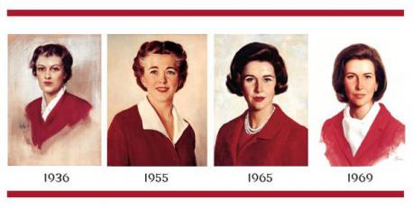 Lastly, Betty Crocker - She was born in 1921, when an ad for Gold Medal Flour was placed in the Saturday Evening Post. The last name, Crocker, came from the recently retired director of Washburn-Crosby, William G. Crocker. Betty was chosen as a first name for its wholesome, cheerful sound. In 1924, Betty went from signing letters to having a real voice when Washburn-Crosby began airing a cooking radio show. In 1951, Washburn-Crosby put a face to the name and the voice when they hired actress Adelaide Hawley to act as Betty on television. Since 1955, Betty's image has been updated seven times. For her 75th anniversary in 1996, painter John Stuart Ingle gave her an olive skin tone that could belong to a wide range of ethnicities. Ingle created this version of Betty by digitally morphing photographs of 75 women that General Mills felt embodied the characteristics of Betty Crocker. Did you know this person was a fantasy?