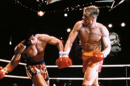 Sylvester Stallone, 'Rocky IV' (1985) - In their final showdown in the movie, Stallone asked his co-star Dolph Lundgren to punch him for real to make it look more authentic. In one scene he took three serious body shots in a row. Stallone began to experience chest pains and difficulty breathing and ended up in the ICU. Lundgren had hit him so hard that his heart slammed against his chest bone and was swelling up! Have you watched this movie?